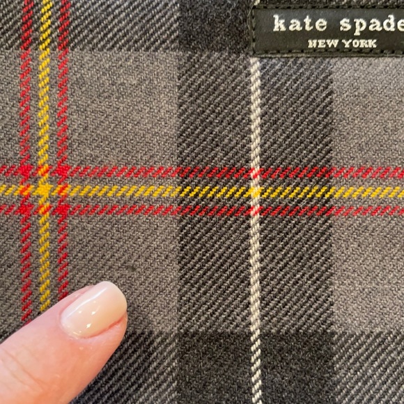Kate Spade “School Girl” Plaid Handbag *Vintage* - Picture 7 of 10